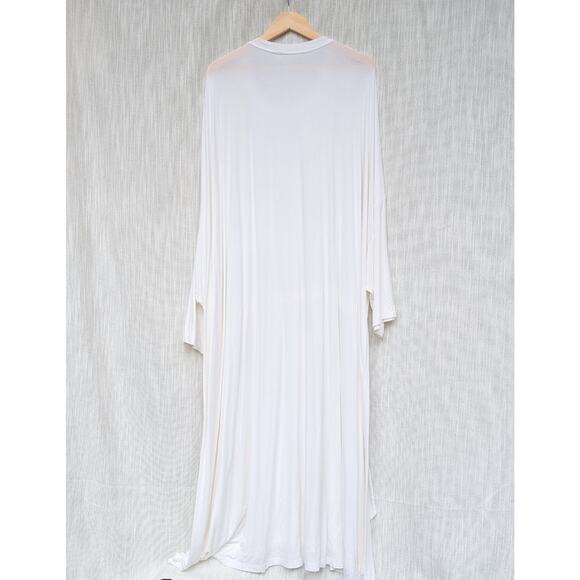 NAP Loungewear Wide Loose Fit Bat Sleeve Gathered Waist Midi Dress, size S - Picture 2 of 9